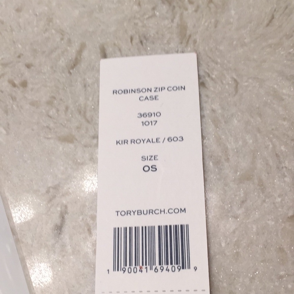 Tory Burch Robinson Zip Coin/Key Case. NWT - Picture 6 of 8